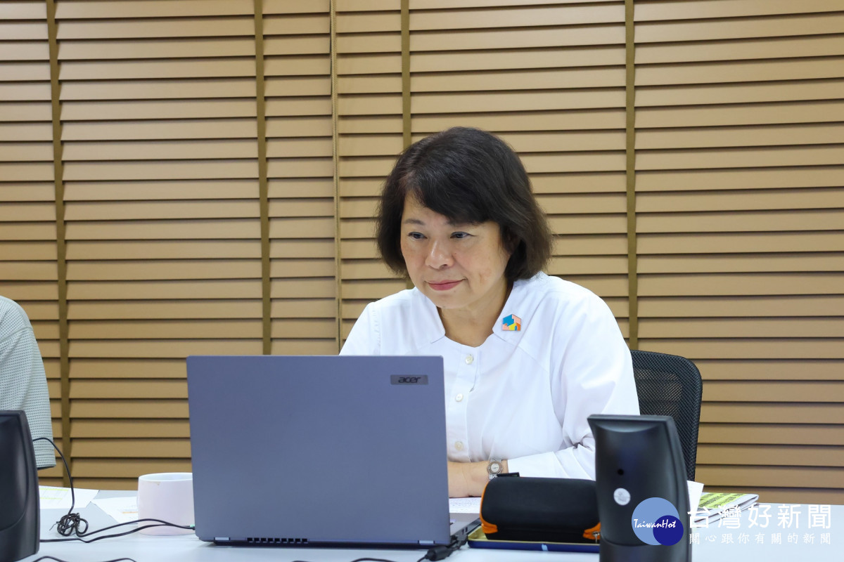 針對美國關稅問題，嘉義市長黃敏惠今天與中臺灣區域治理平台縣市首長舉行線上會議/嘉義市府提供
