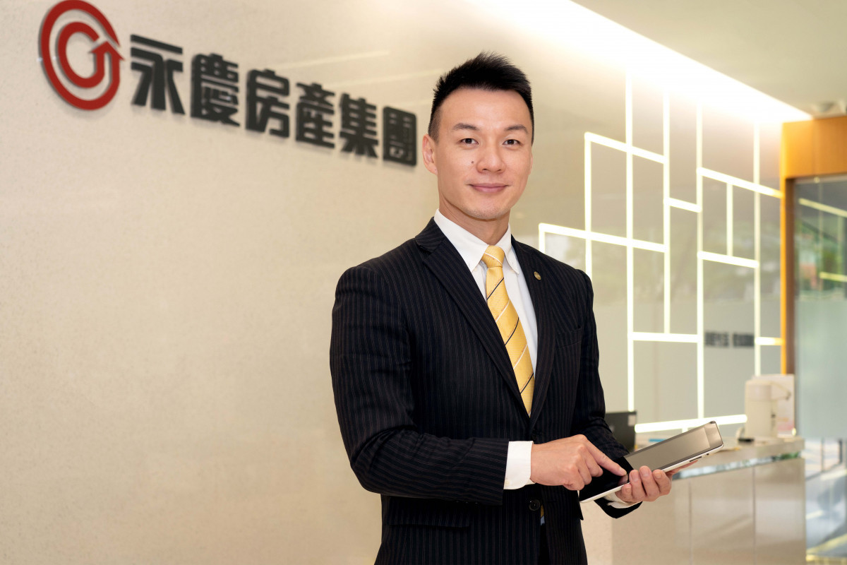 永慶房屋人資協理塗振宏分享，「永慶AI智能教練」讓經紀人員能根據AI的判斷去執行工作，提升精準度。（圖／永慶房屋提供）<br />

