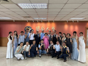 蘆竹分局拜會開南大學，雙方針對警校合作議題，進行了深入的交流與討論，共同行動守護學子安全。