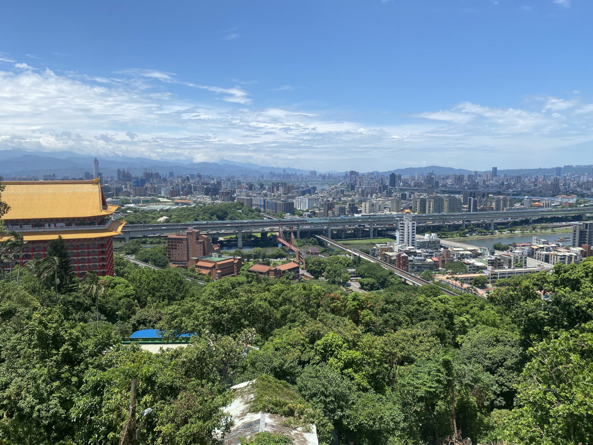 大稻埕煙火觀賞點（圖／北市大地處提供）