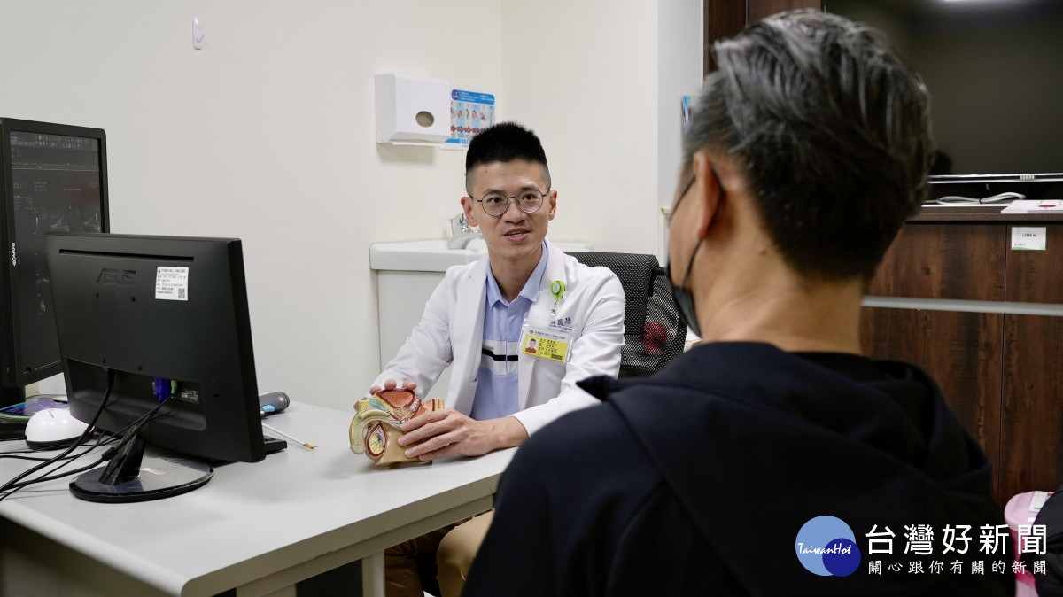 91歲老翁接受攝護腺水蒸氣手術 ，擺脫尿管重獲順暢人生。圖／秀傳醫院提供