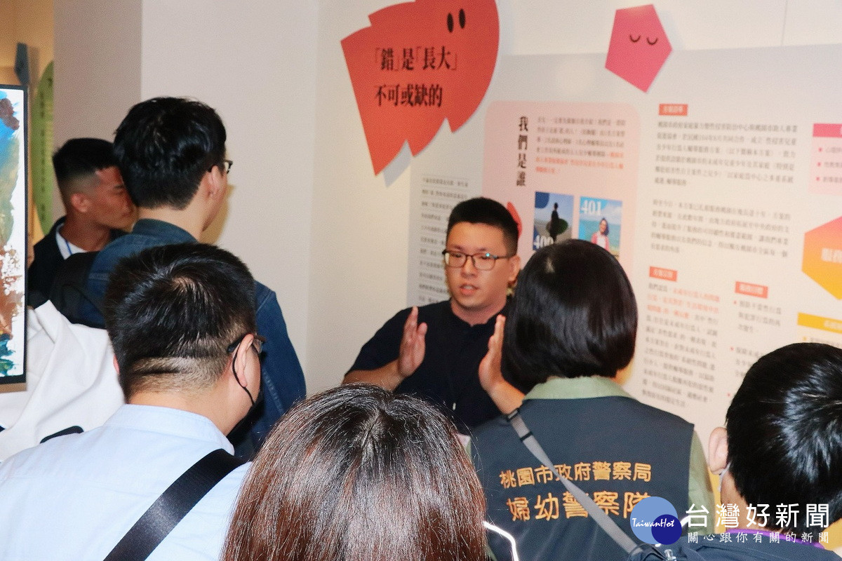 「長大，不錯」兒童及少年生命故事展於桃園市土地公文化館展出。<br />
