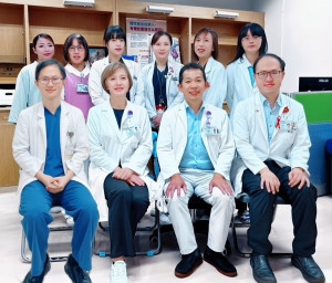 健保新制上路　      部桃PICC團隊（如圖）助病人免住院打抗生素