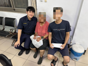 失智老嫗清晨迷途至深夜，壢警團隊合作共築安全網 。 　　