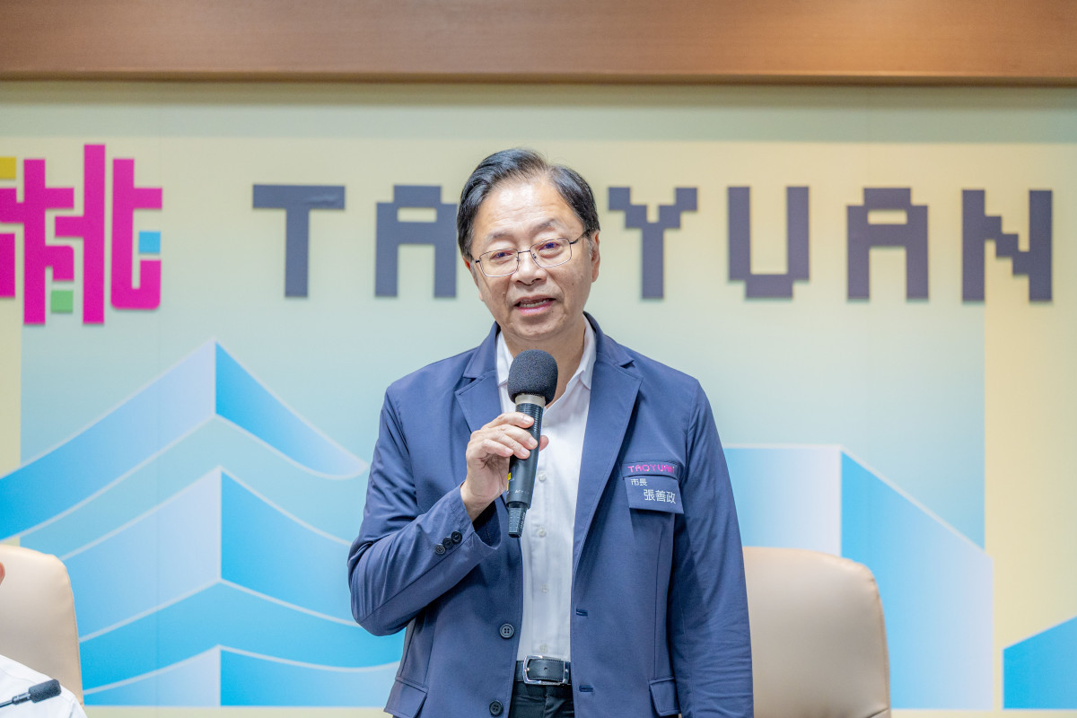 張市長致詞。