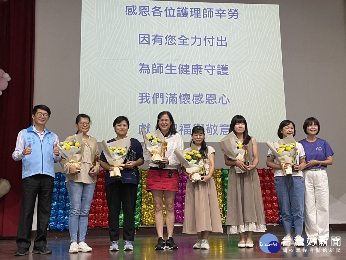 桃園市政府教育局感謝學校護理人員貢獻        共同守護校園師生健康
