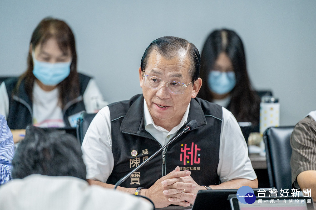 桃園市政府社會局長陳寶民。