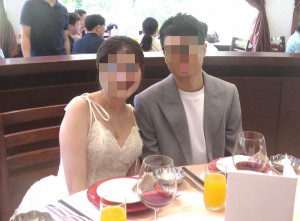 女生愛煮飯而結婚，變成「美滿家族」的一員。（照片非當事人）