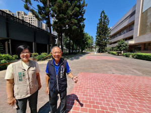 內新人行廣場。林重鎣