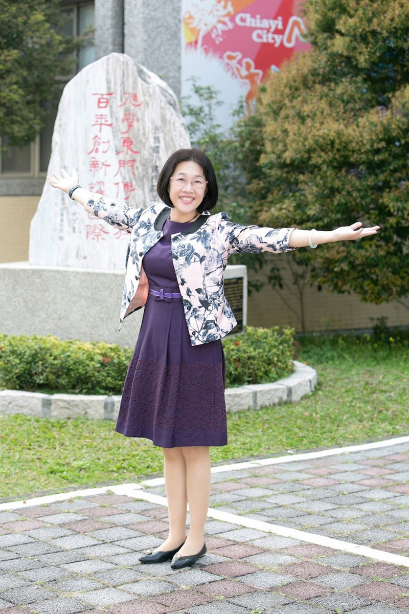 嘉義市民族國小陳文瑜校長／嘉義市府提供