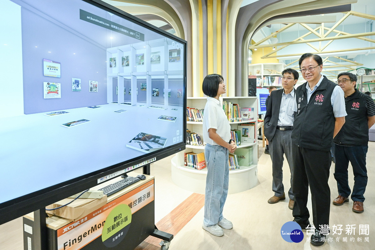 桃園市長張善政出席「AI半導體科技領袖培訓營」。<br />
