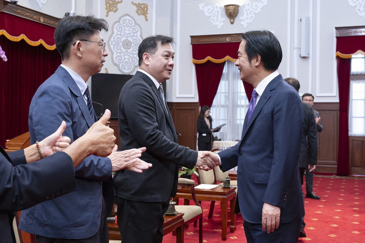 深耕防災教育   大葉消防人才代表覲見總統提出制度精進建言
