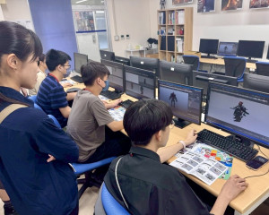 明新科大多媒體系跨國暑期交流，透過參訪進一步瞭解日本高等教育在數位媒體藝術與遊戲設計領域的最新課程與產學合作模式。