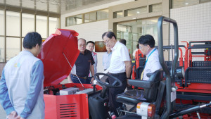 張善政市長率市府團隊，參訪「ESG企業治理」得獎企業—碩陽電機股份有限公司。