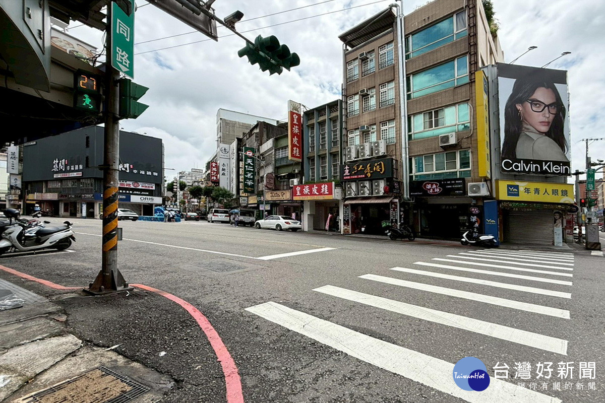 中壢區中山路往大同路、新生路現況。<br />
