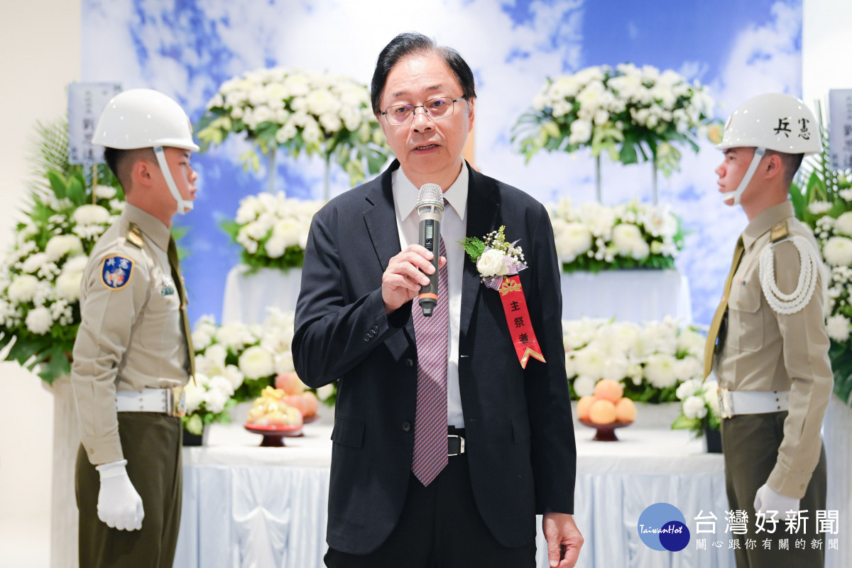 張市長：延續先烈精神守護臺灣。