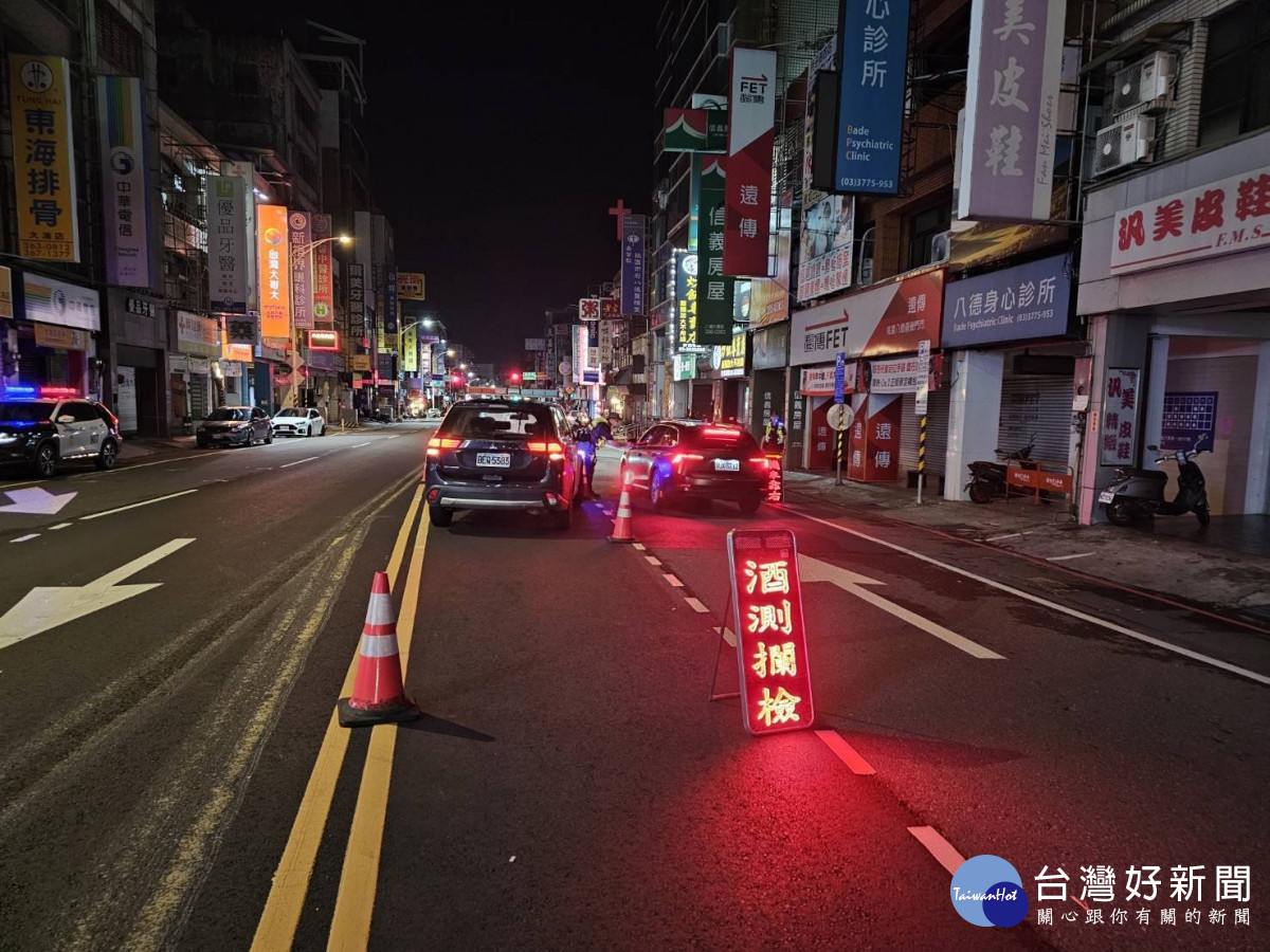 桃警精實「強化交安大執法」成效出爐，A1交通事故大幅下降36.2%。
