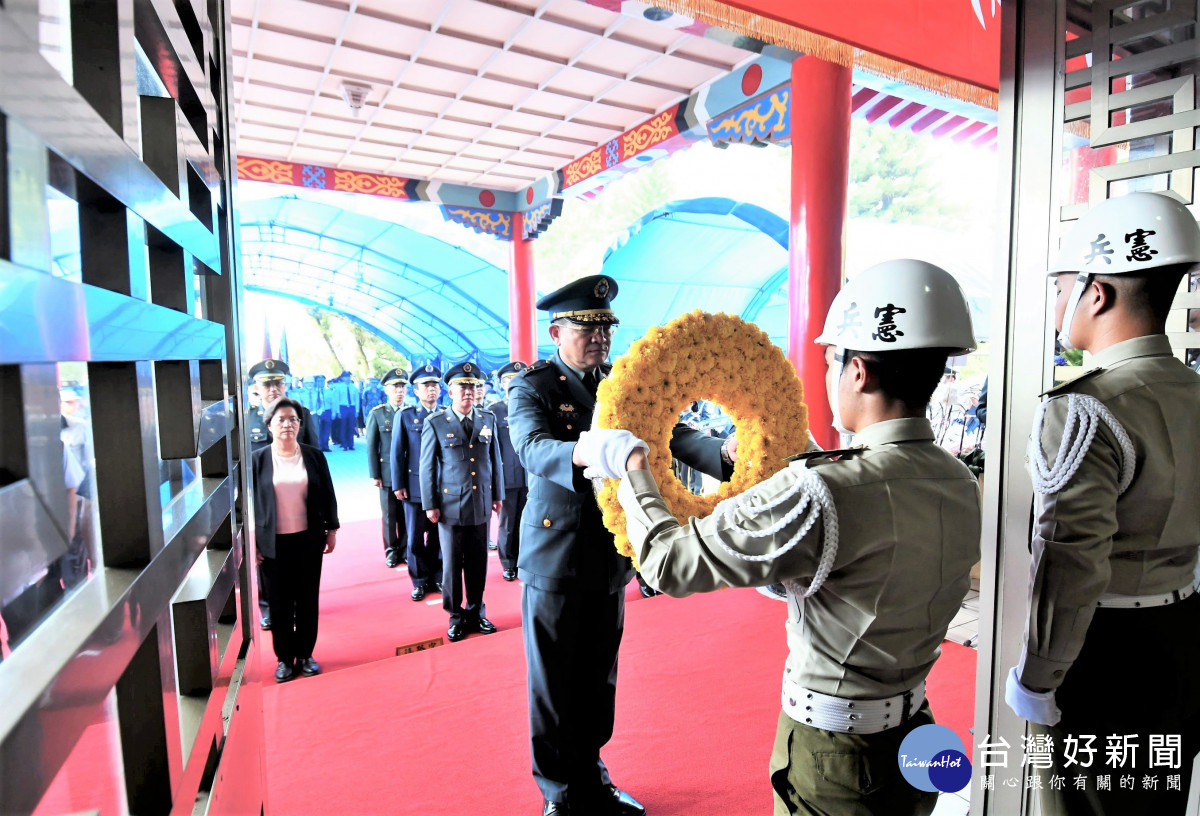 彰化縣各界秋祭國殤大典隆重舉行，紀念英烈忠魂。圖／記者鄧富珍翻攝