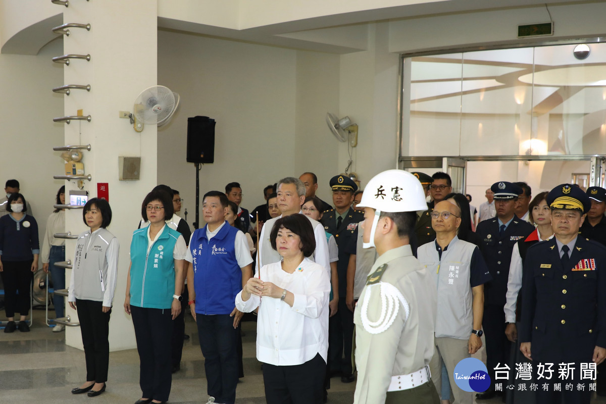 嘉義市今天舉行114年秋祭國殤祭典／嘉義市府提供