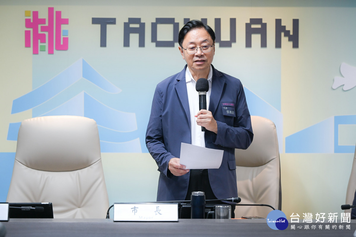 張市長致詞。