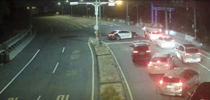 深夜聚集疑似想飆車，楊梅警積極攔查防制危險駕車。
