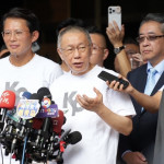 台灣民眾黨創黨暨前黨主席、前台北市長柯文哲（中）。（圖／台灣民眾黨提供）