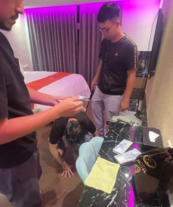 警方當場將涉案人緝捕到案。