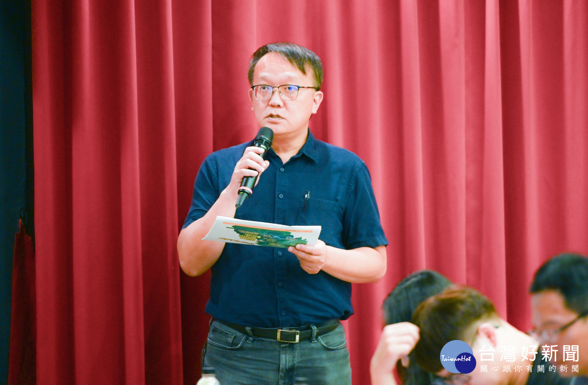 風管處廖處長簡報。
