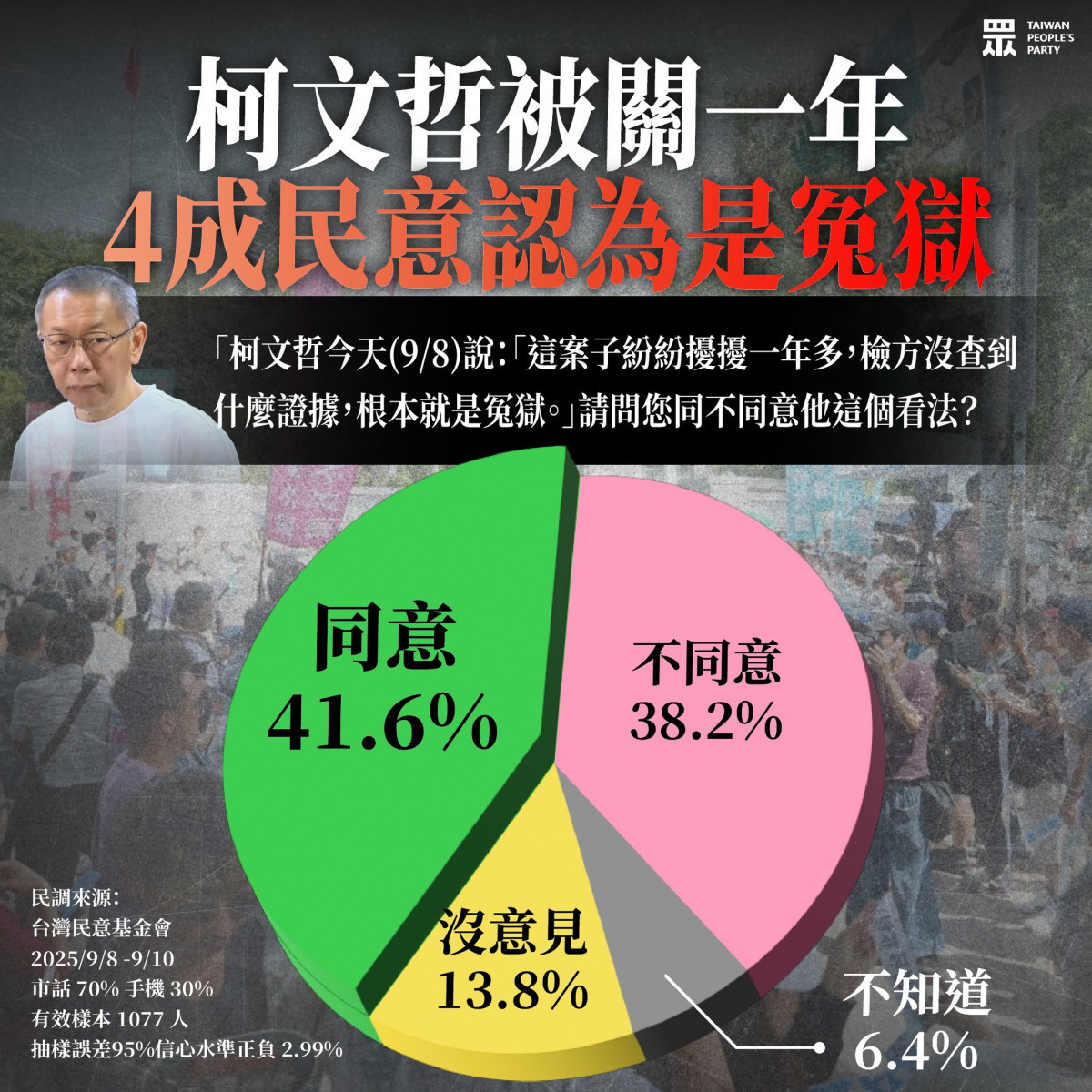 （圖／翻攝自台灣民眾黨Facebook）
