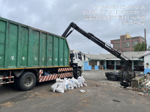 風災過大量石綿建材廢棄物排出，為加速清運，嘉縣環保局簡化申請流程／林詩涵翻攝