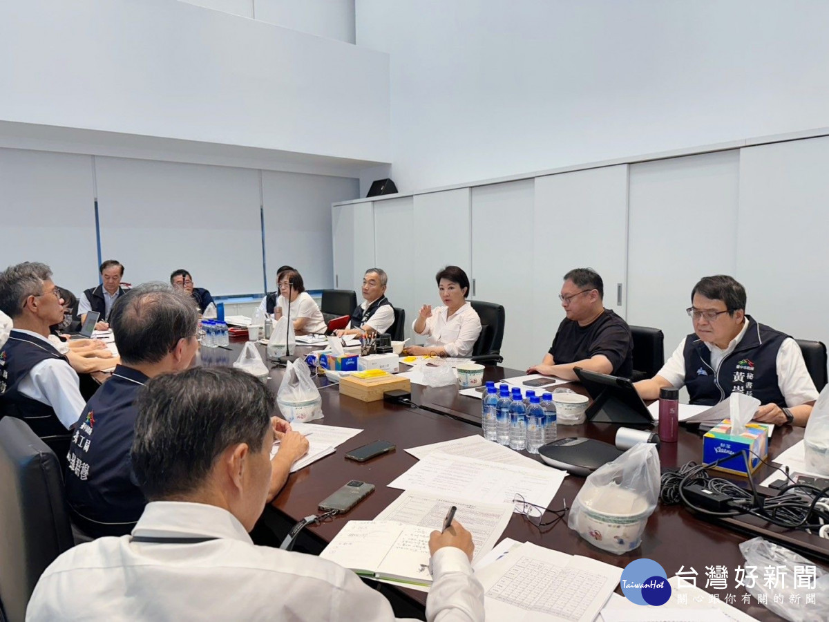 面對美國宣布對台對等關稅 盧市長召開跨局處緊急應變會議