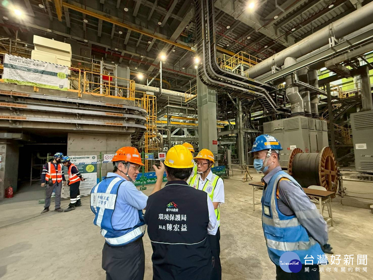 環保局長親率隊現勘中火燃氣機組 要求台電全面停機嚴格檢查
