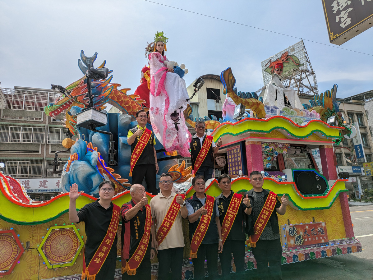 南瑤宮遶境巡角於10月5日回鑾時有「真人藝閣車」迎駕，將掀起最高潮。圖／記者鄧富珍攝