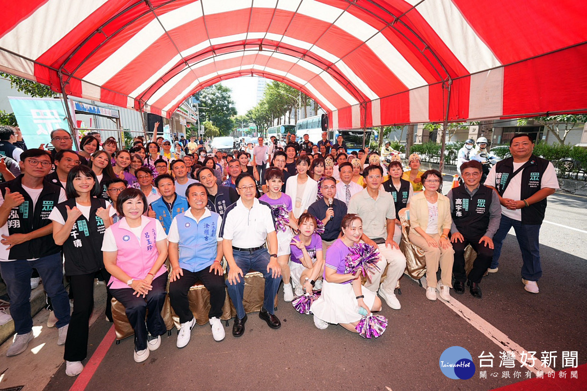 民眾黨立委劉書彬深耕桃園成立服務處    跨黨派齊聚力挺
