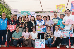 王副縣長出席家暴防治與女孩日活動。（縣府提供）