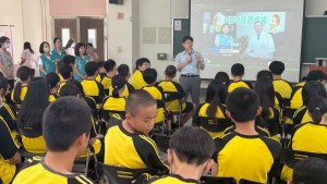 嘉義縣擴大HPV公費接種對象，國中男生9月起開始施打／嘉義縣府提供