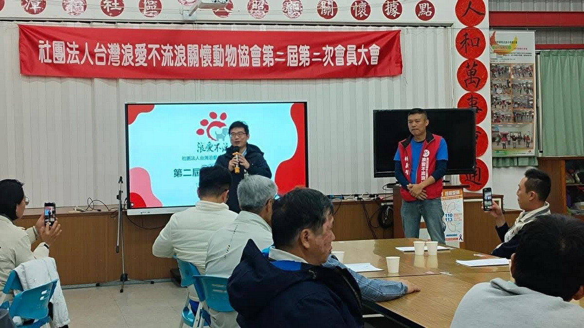 林儒暘議員長期與民間團體合作為動保而努力。（縣議會提供）
