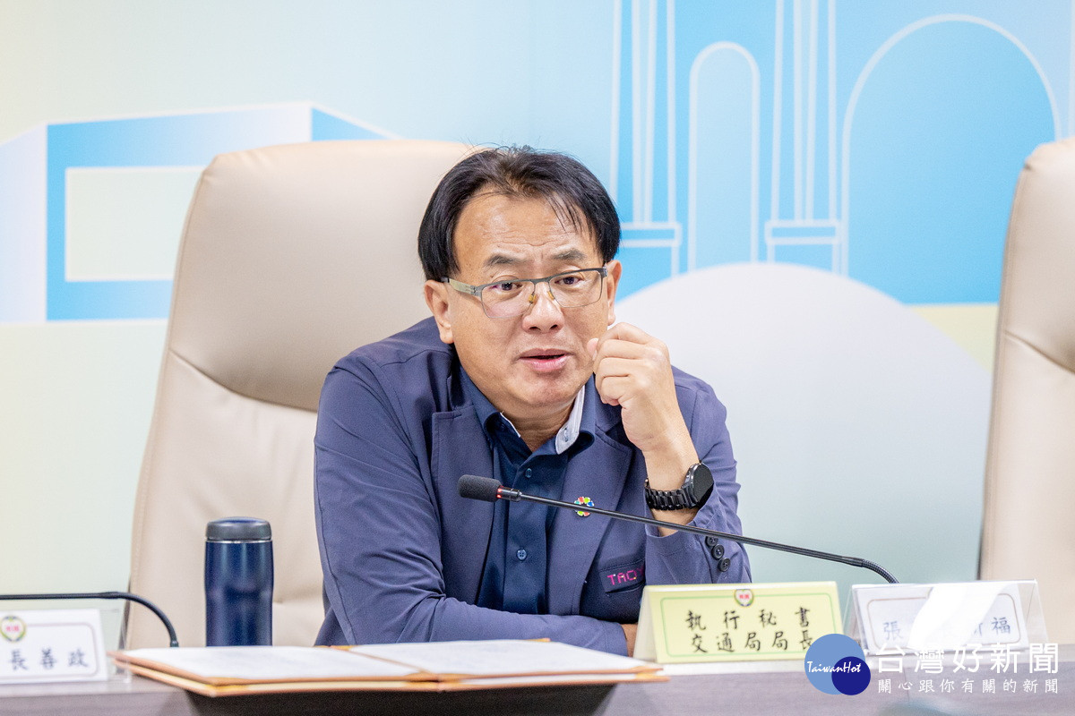 桃園市政府交通局長張新福。<br />
