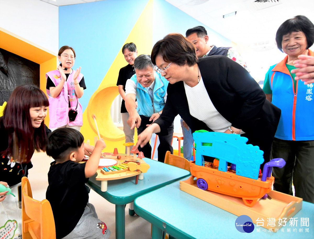 員林市長照衛福新建大樓落成啟用，提供無縫的全齡照護服務。圖／記者鄧富珍翻攝