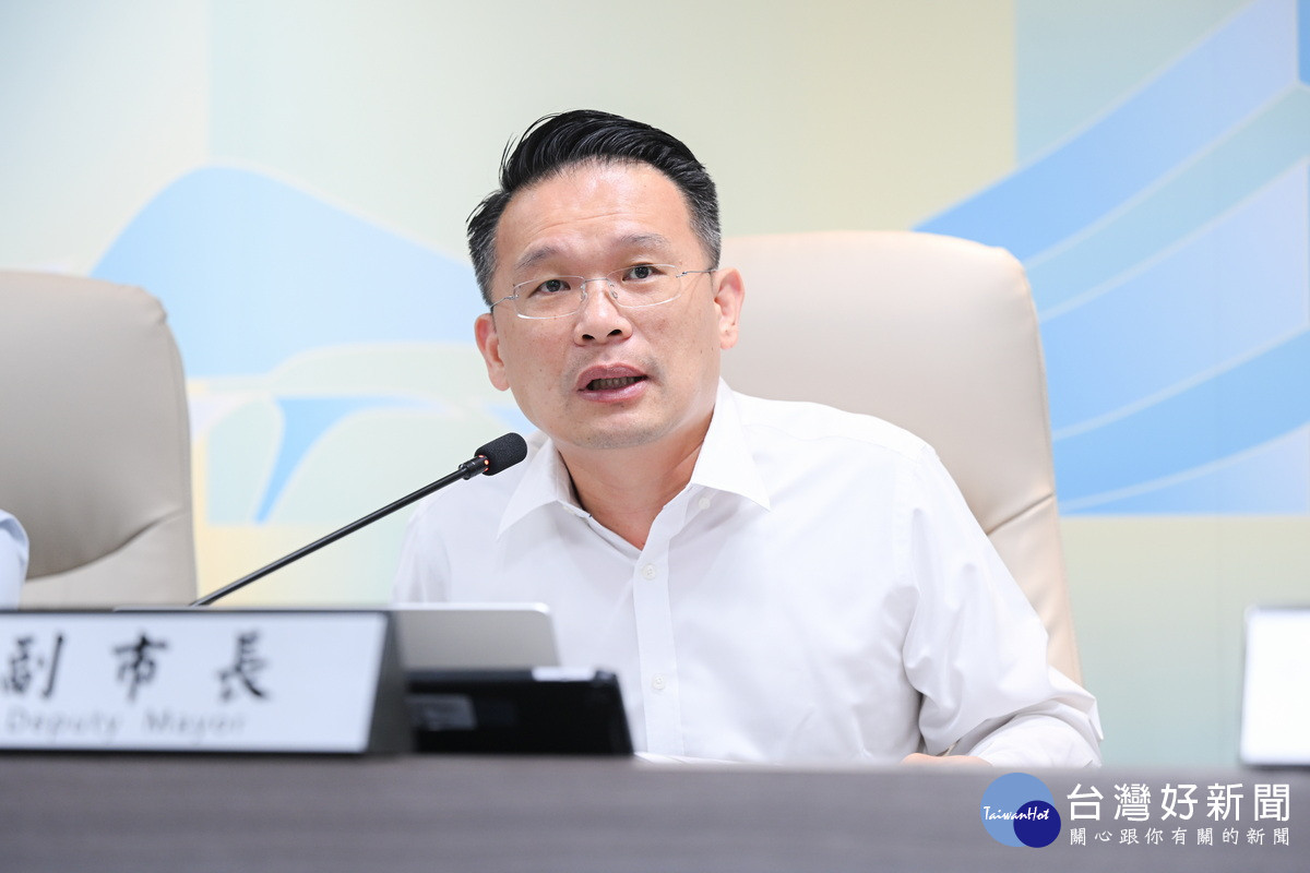 桃園市副市長蘇俊賓。<br />

