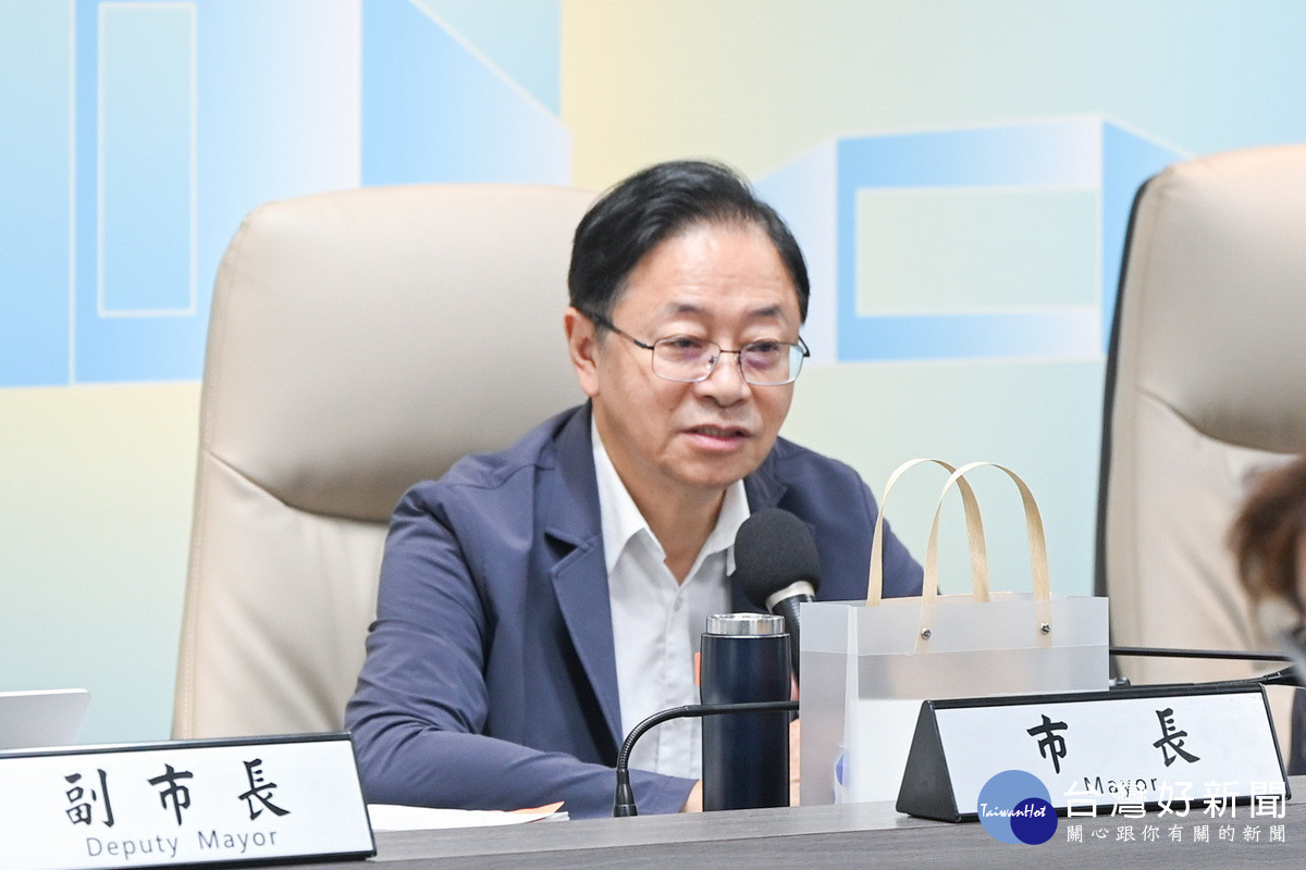 桃園市長張善政。<br />
