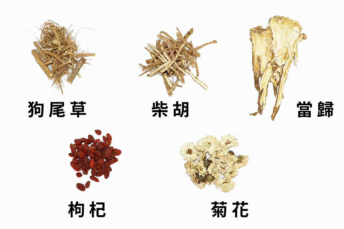 「聯新國際醫院」中醫診治裡常用的轉骨方藥材<br />
