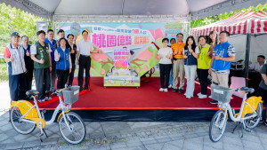 YouBike騎乘突破1億人次記者會。