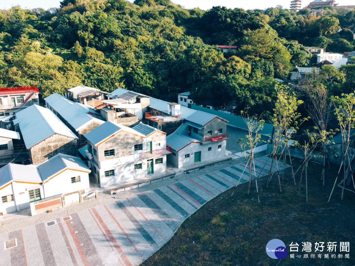 2025台灣設計展在彰化倒數11天，「人人百貨」亮點搶先曝光（現場空拍圖）。圖／記者鄧富珍翻攝
