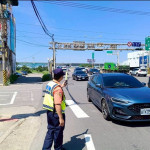 北分局規劃台61線與台15線沿線樞紐路口義交協勤。