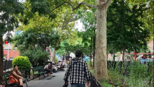 （圖說）紀錄片談到，紐約華人幫派逐漸消失匿跡，取而代之的是從政或經商等。