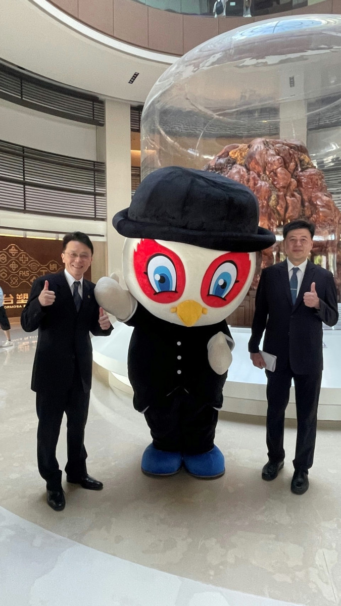 台塑企業文館吉祥物智智