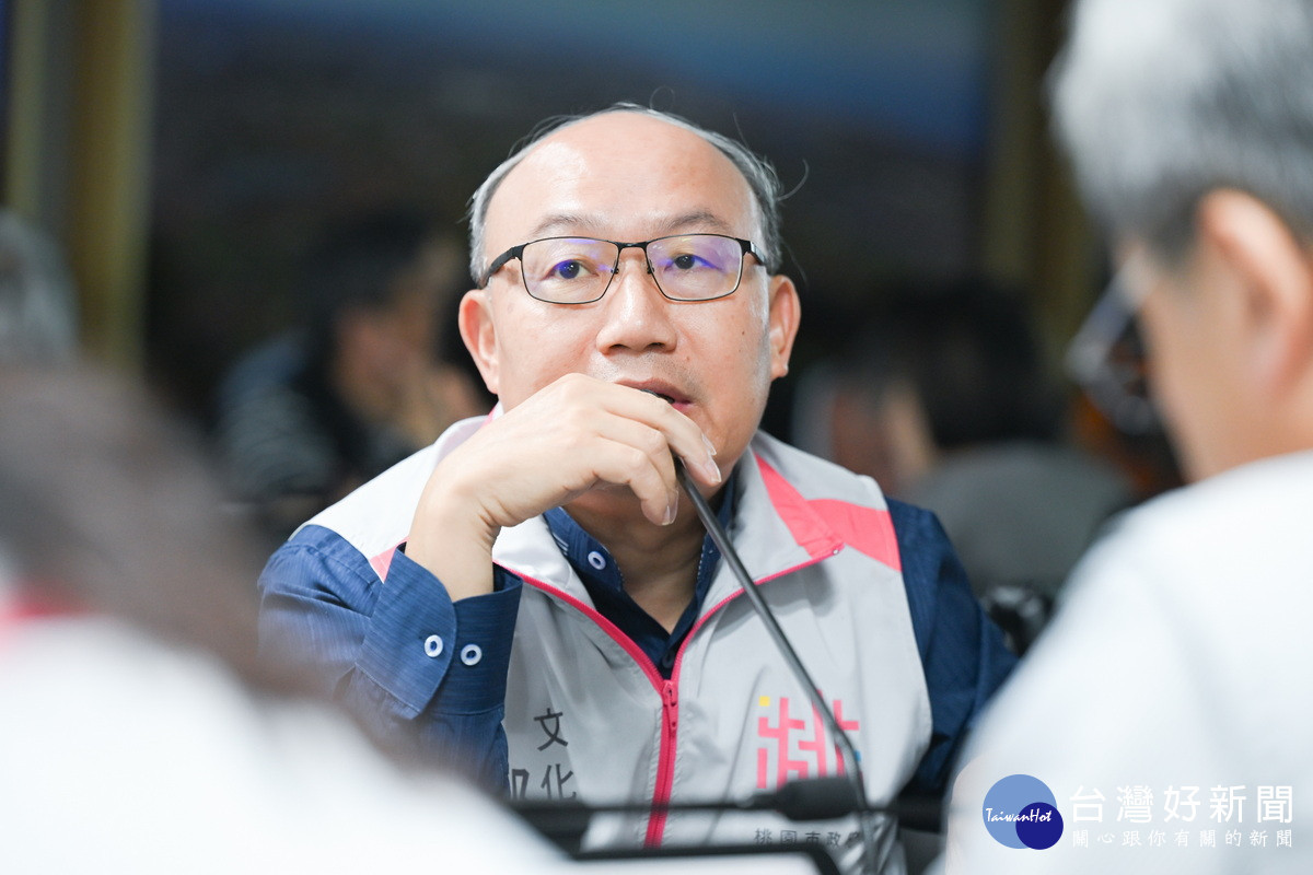 桃園市政府文化局長邱正生。