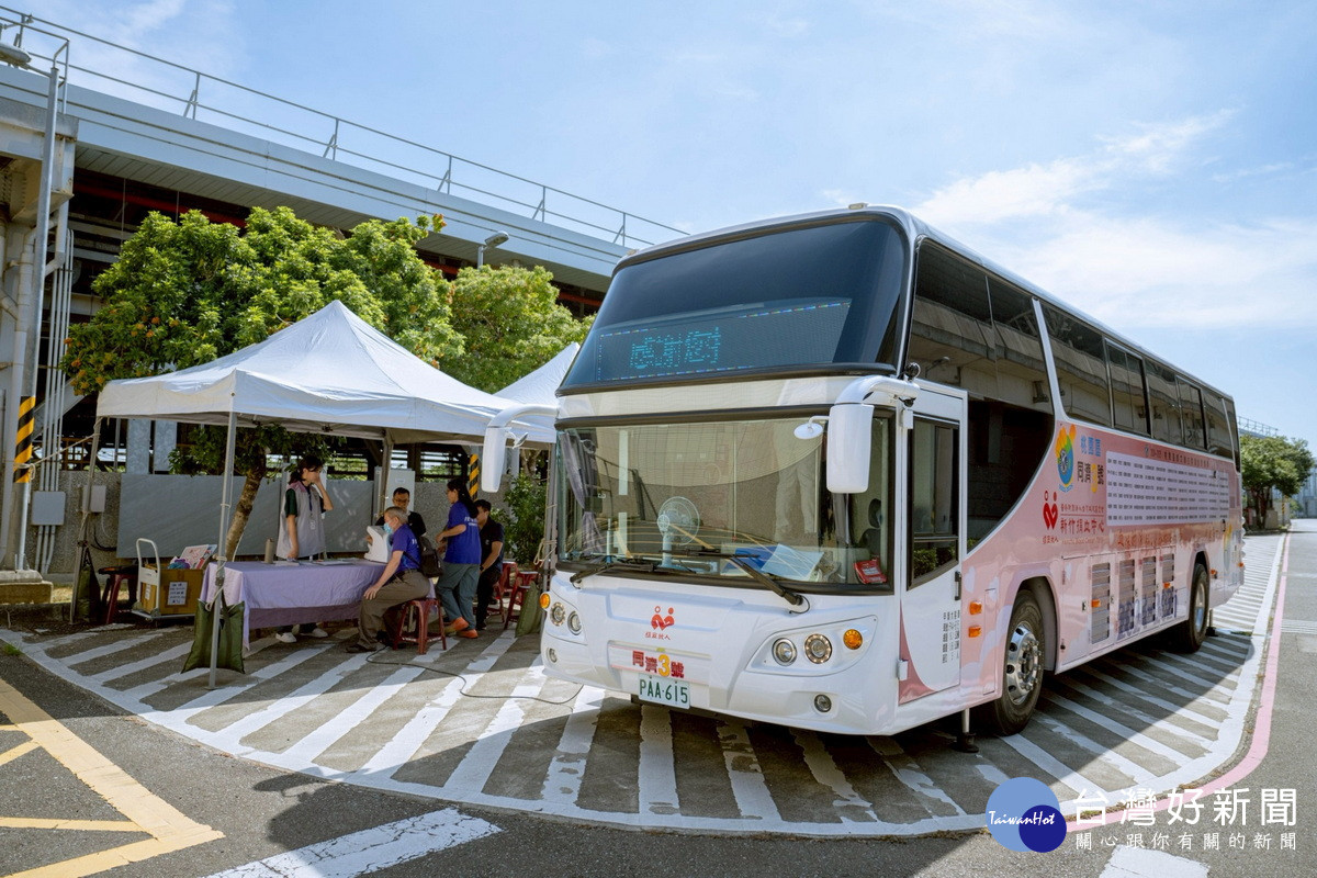 桃園捷運公司舉辦「愛心捷力  每一滴都到站」捐血公益活動。