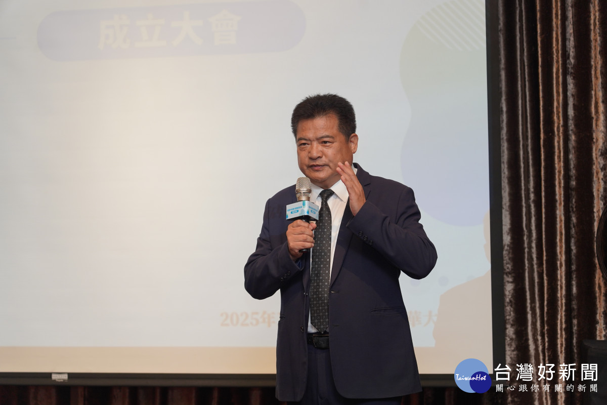 中區觀光圈聯盟協會首任理事長李吉田。